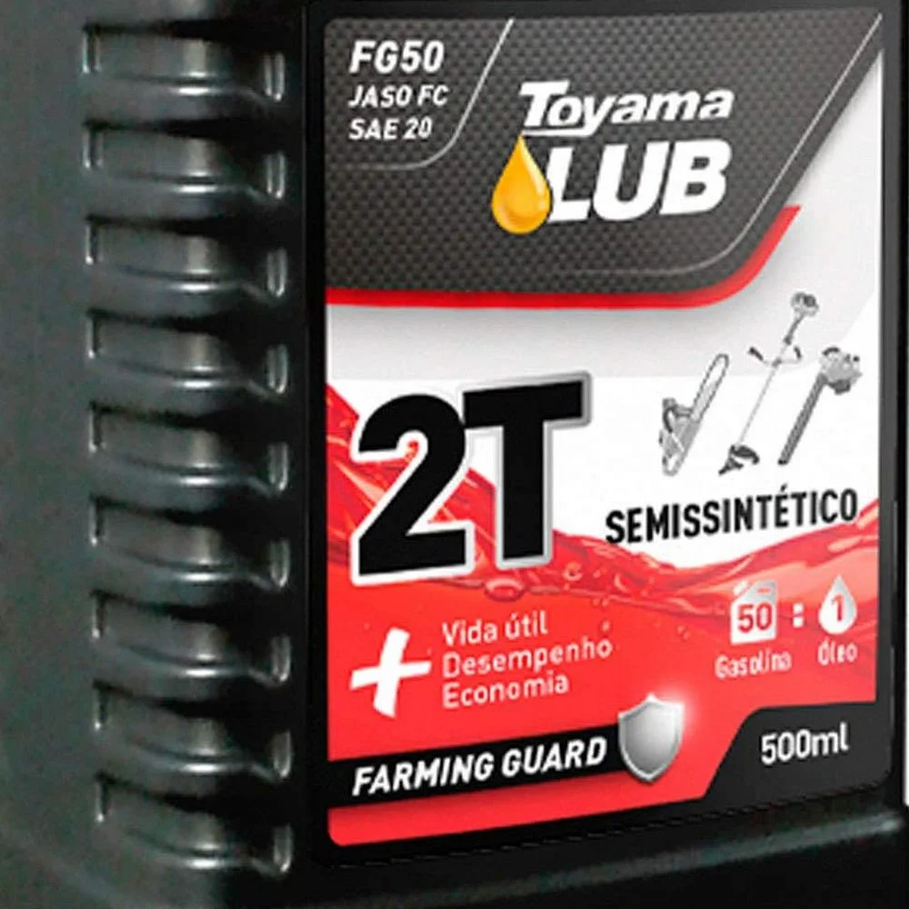 Oleo Lubrificante para Motor a Gasolina 2t 500ML Toyama FG50