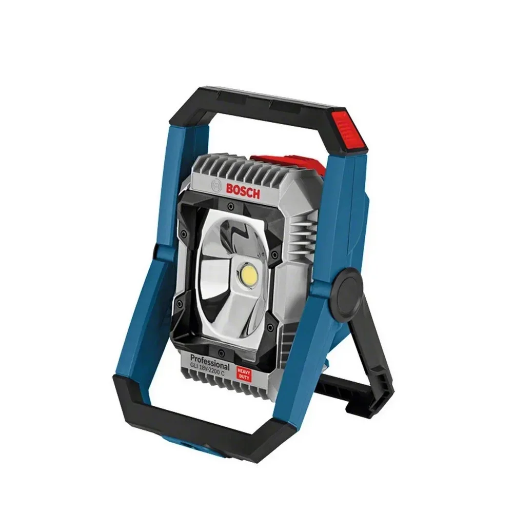 Pague Menos Bosch 18V - Refletor de Led 2200 Lumens+Multicortadora Oscilante+2 Baterias 18V 4ah e Carregador Bivolt BOSCH