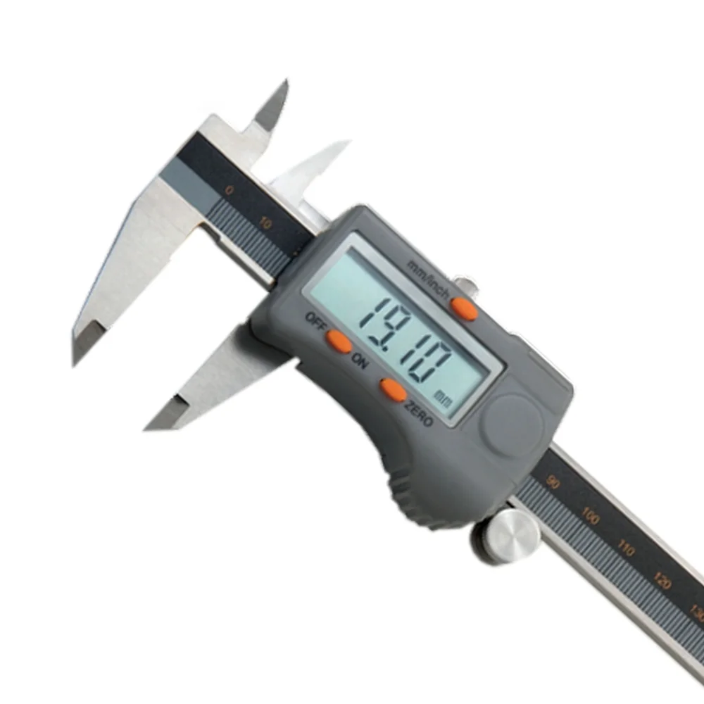 Paquimetro Digital Digitos Grandes Resolucao 0,01MM-.0005" 300MM-12" Digimess 100178BL