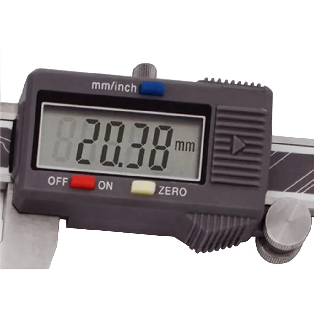 Paquimetro Digital Digitos Grandes Resolucao 0,01MM-.0005" 300MM-12" Kingtools 502300BL