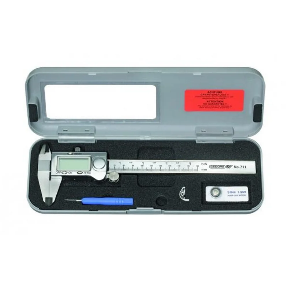 Paquimetro Digital Resolucao 0,01MM-.005" 150MM-6" Gedore 711