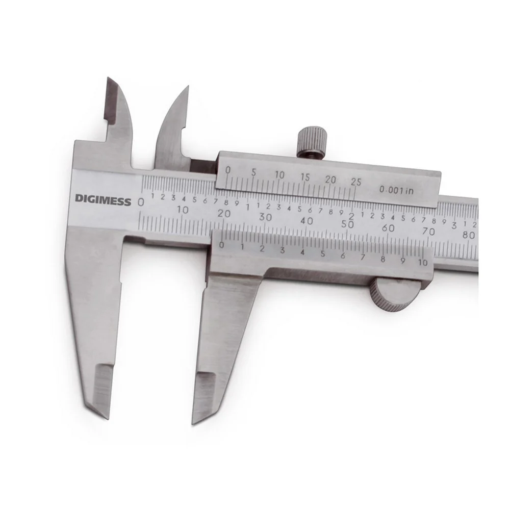 Paquimetro Universal Graduacao 0,02MM-.001" 150MM-6" Digimess 100002