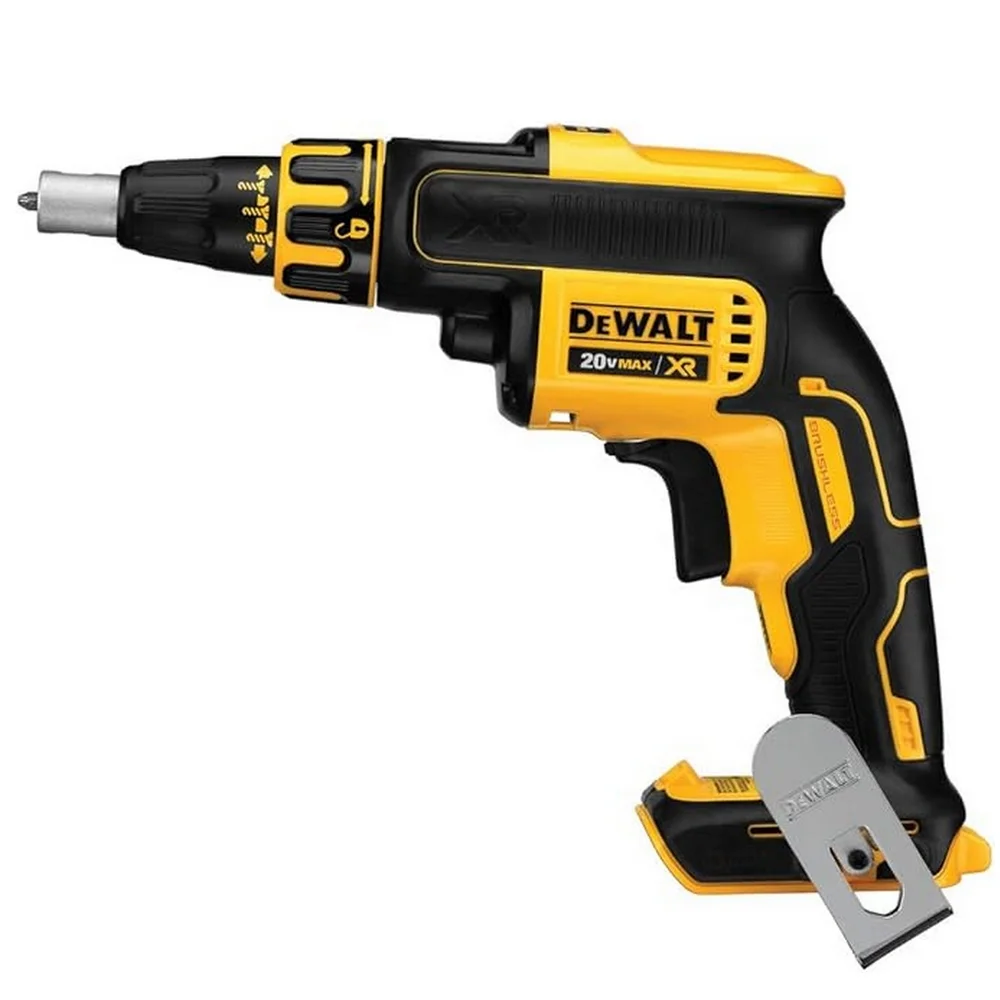 Parafusadeira a Bateria 20V Gesso e Drywall Brushless Sem Bateria e Carregador 1/4" Dewalt DCF620B