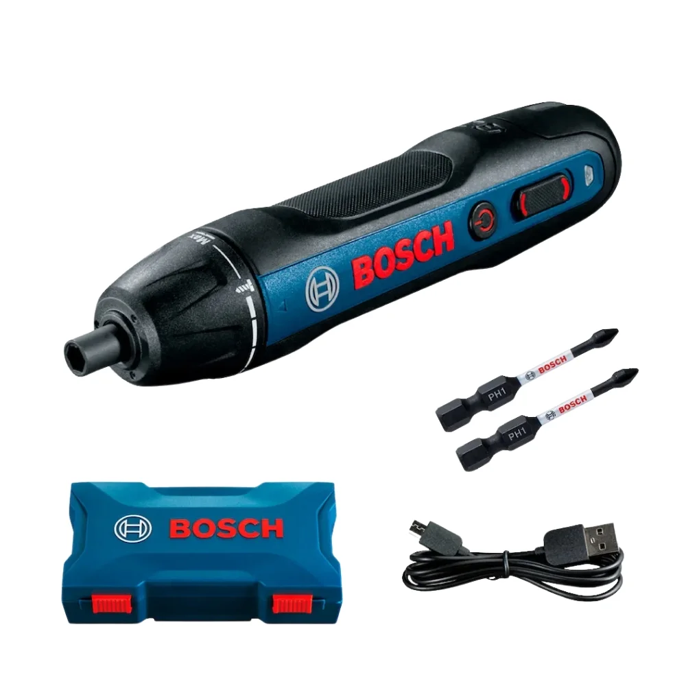 Parafusadeira a Bateria 3,6V Acompanha Cabo USB Maleta 1/4" Bosch BOSCH GO