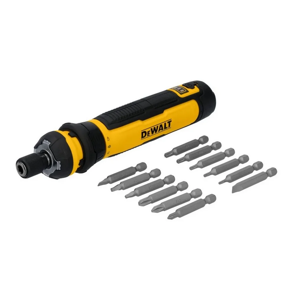 Parafusadeira a Bateria 4V Com 12 Pontas 1/4" Dewalt DWHT66719