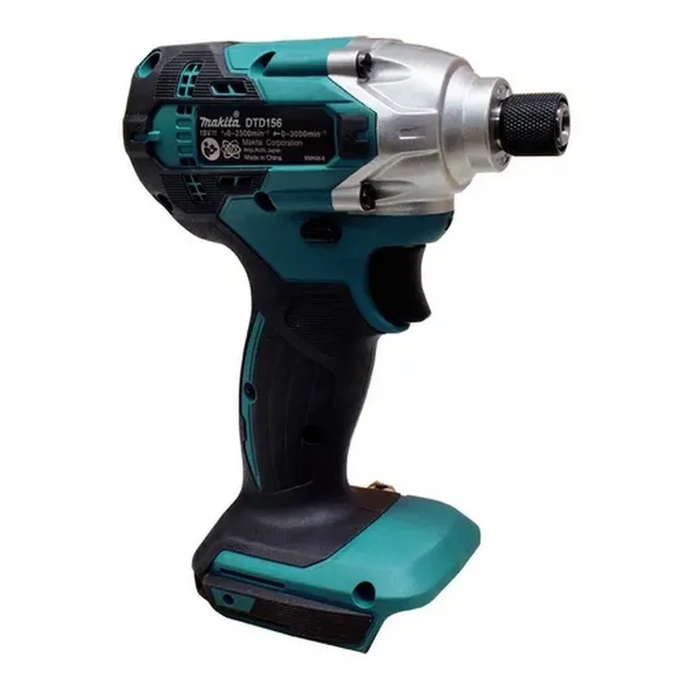 Parafusadeira de Impacto a Bateria 18V 155NM Sem Carregador e Bateria 1/4" Makita DTD156Z