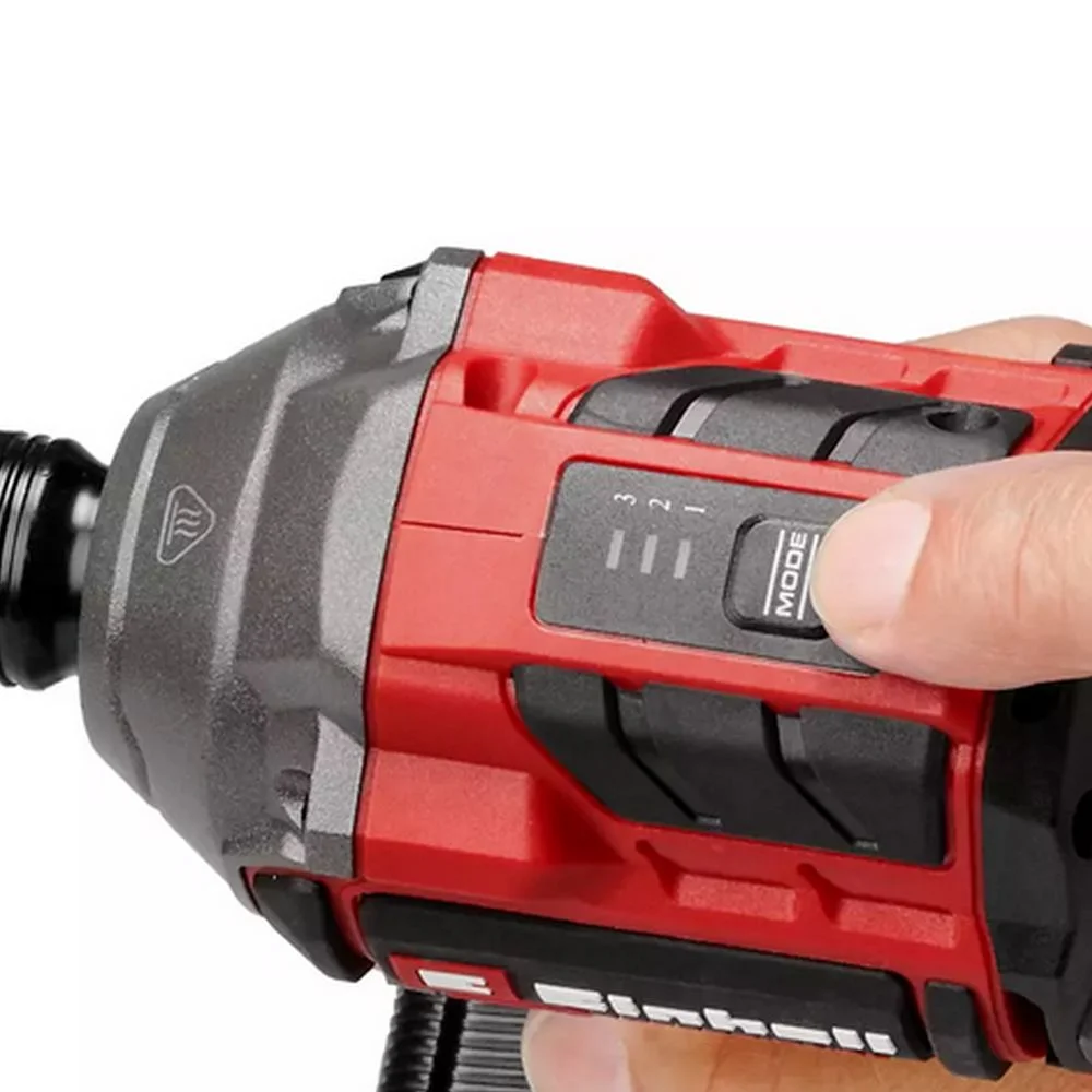 Parafusadeira de Impacto a Bateria 18V Brusless 250NM Sem Carregador e Bateria 1/4" Einhell TP-CI 18/250-C