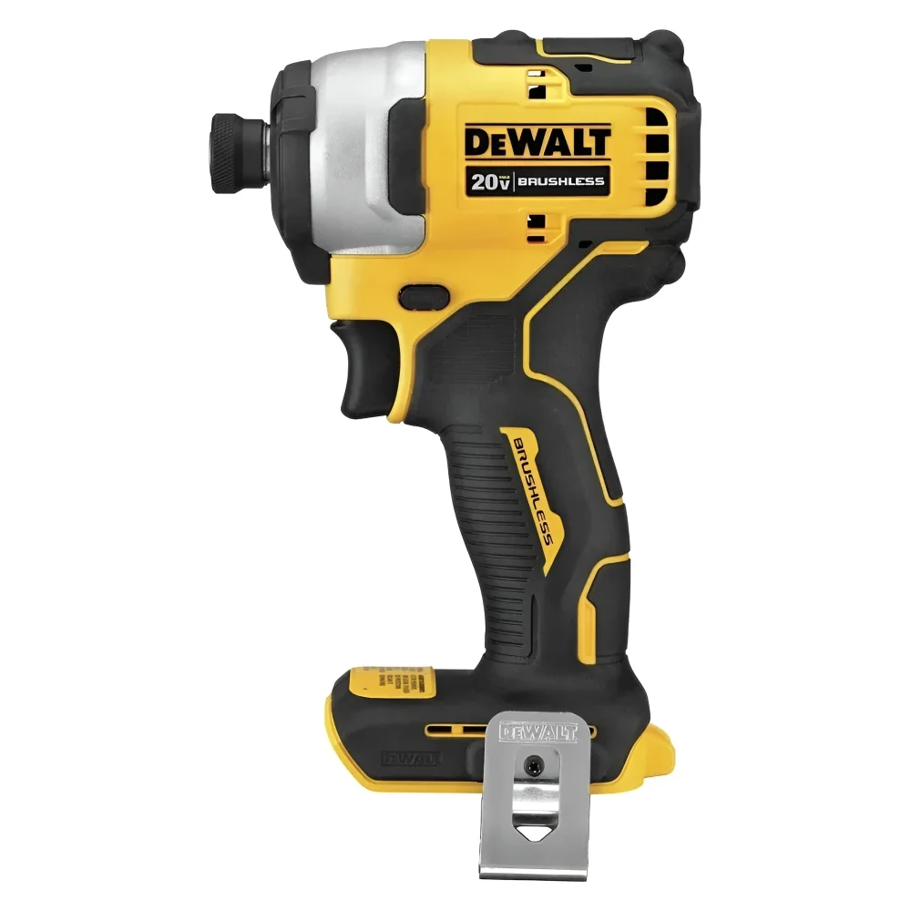 Parafusadeira de Impacto a Bateria 20V Max 192NM Brushless Bolsa Carregador e 2 Baterias 2AH 1/4" Bivolt Dewalt DCF809D2-BR