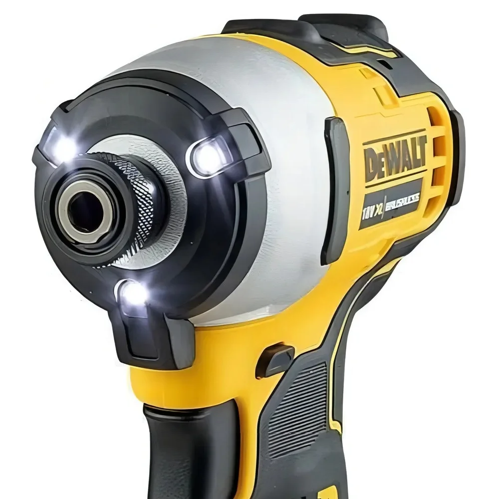Parafusadeira de Impacto a Bateria 20V Max 192NM Brushless Bolsa Carregador e 2 Baterias 2AH 1/4" Bivolt Dewalt DCF809D2-BR