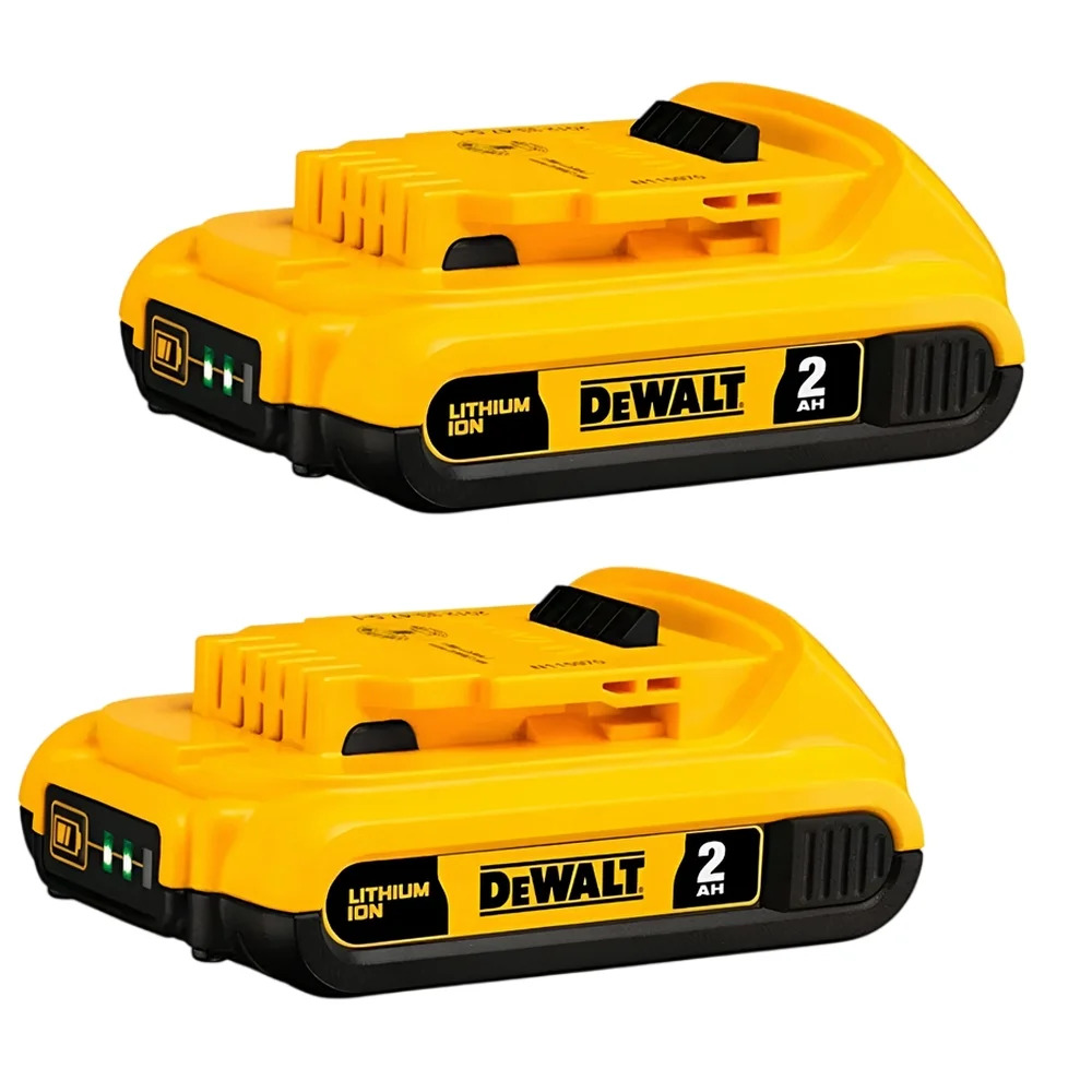 Parafusadeira de Impacto a Bateria 20V Max 192NM Brushless Bolsa Carregador e 2 Baterias 2AH 1/4" Bivolt Dewalt DCF809D2-BR