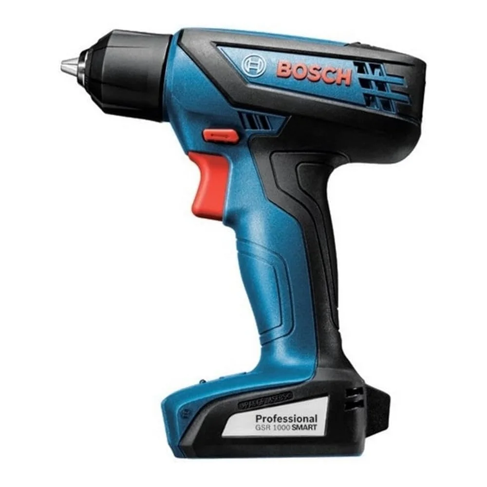 Parafusadeira Furadeira a Bateria 12V Com Carregador 1 Bateria 1,5AH 1/4" Bivolt Bosch GSR 1000 SMART