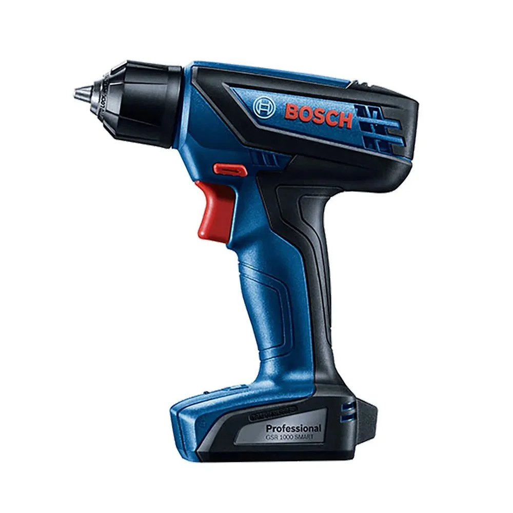 Parafusadeira Furadeira a Bateria 12V Maleta Carregador 1 Bateria 1,5AH e 33 Acessorios 1/4" Bivolt Bosch GSR 1000 SMART