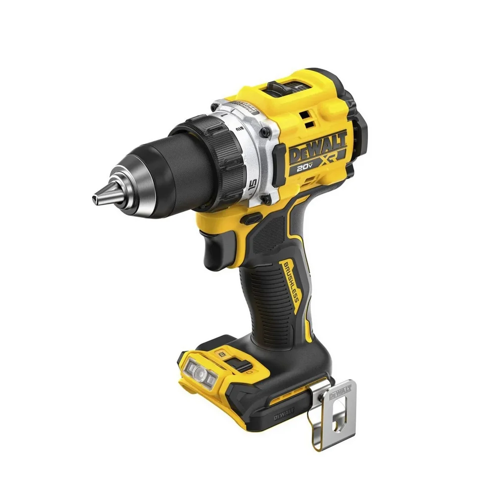 Parafusadeira Furadeira a Bateria 20V Max Brushless com Bolsa Carregador e 2 Baterias 2AH 1/2" Bivolt Dewalt DCD801D2-BR