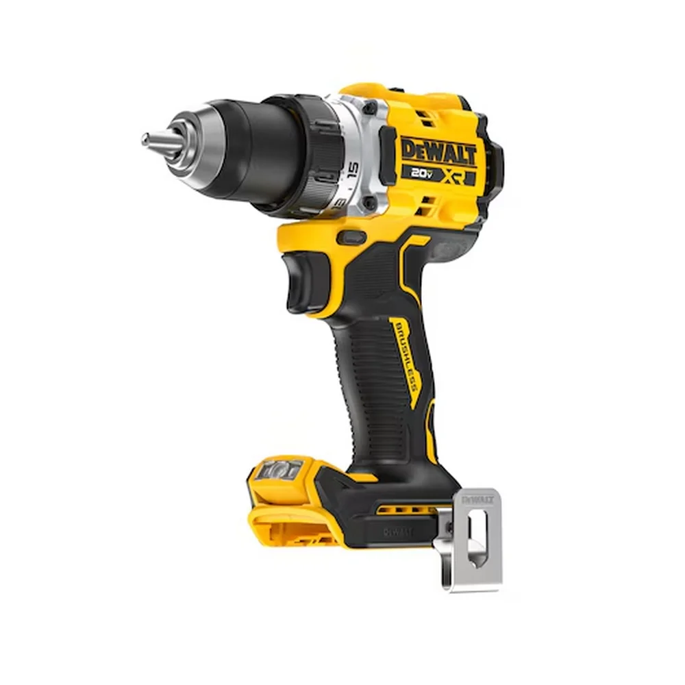 Parafusadeira Furadeira a Bateria 20V Max Brushless Sem Carregador e Bateria 1/2" Dewalt DCD801B-B3