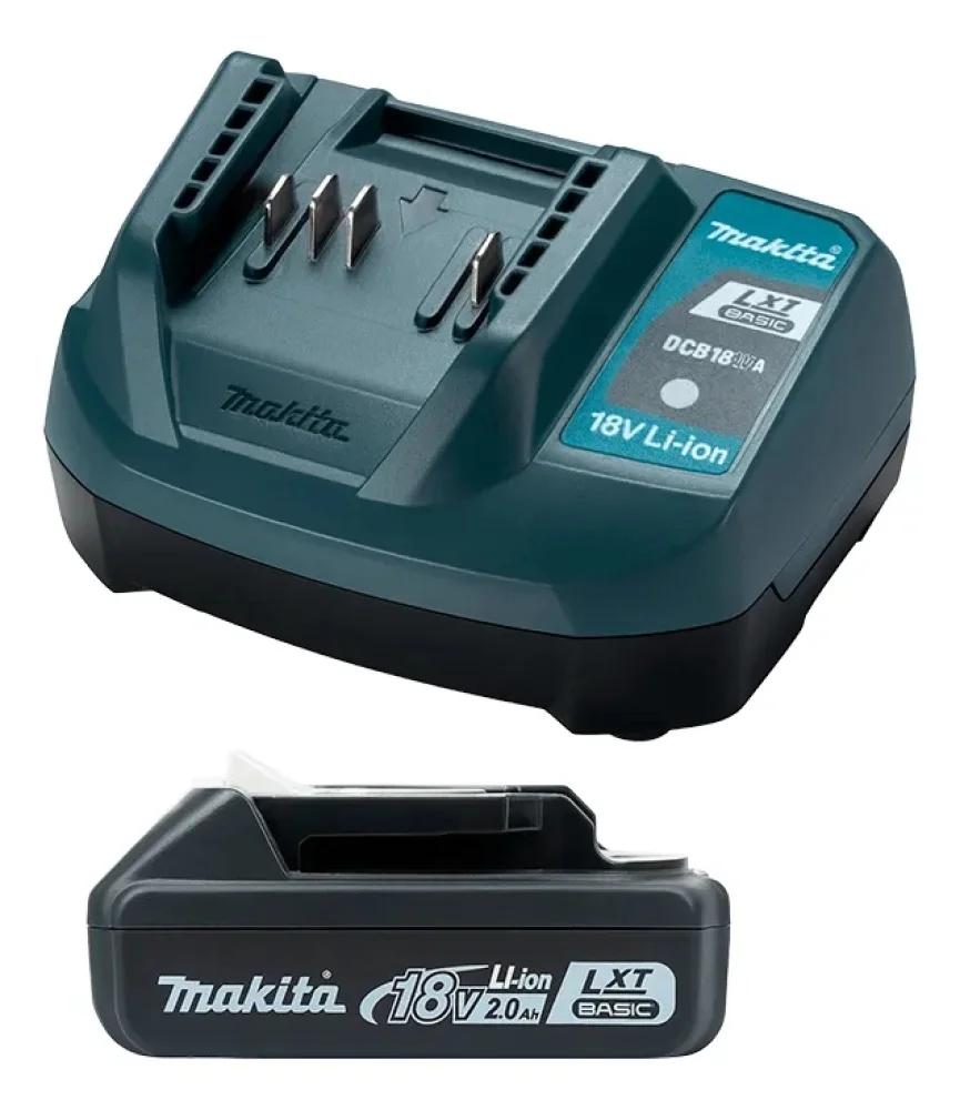 Parafusadeira Furadeira Impacto Bateria 18V Brushless com Bolsa Carregador e 1 Bateria 2AH 1/2" Bivolt Makita DHP490WVX
