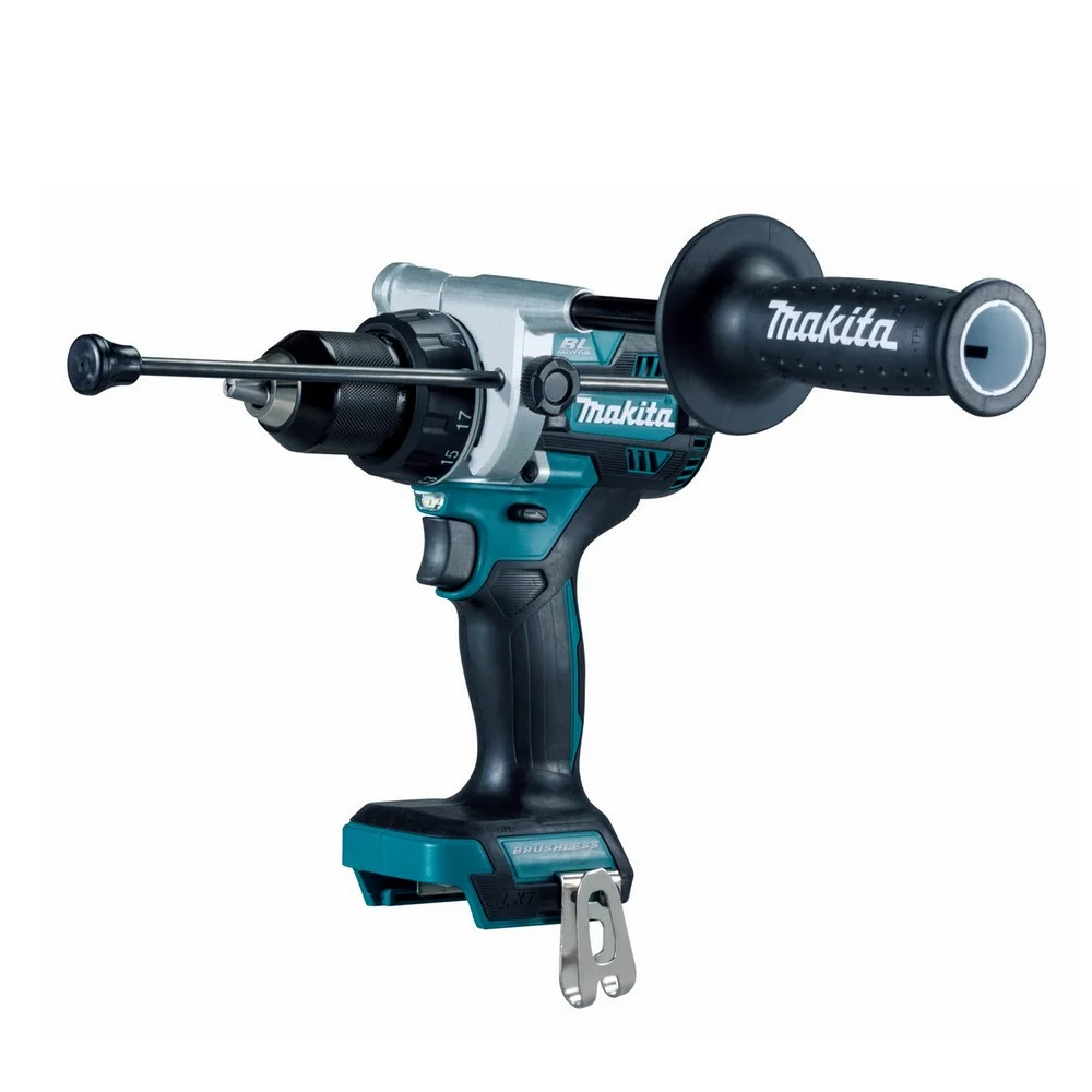 Parafusadeira Furadeira Impacto Bateria 18V Brushless com Maleta Carregador e 2 Baterias 3AH 1/2" Bivolt Makita DHP486RFJ