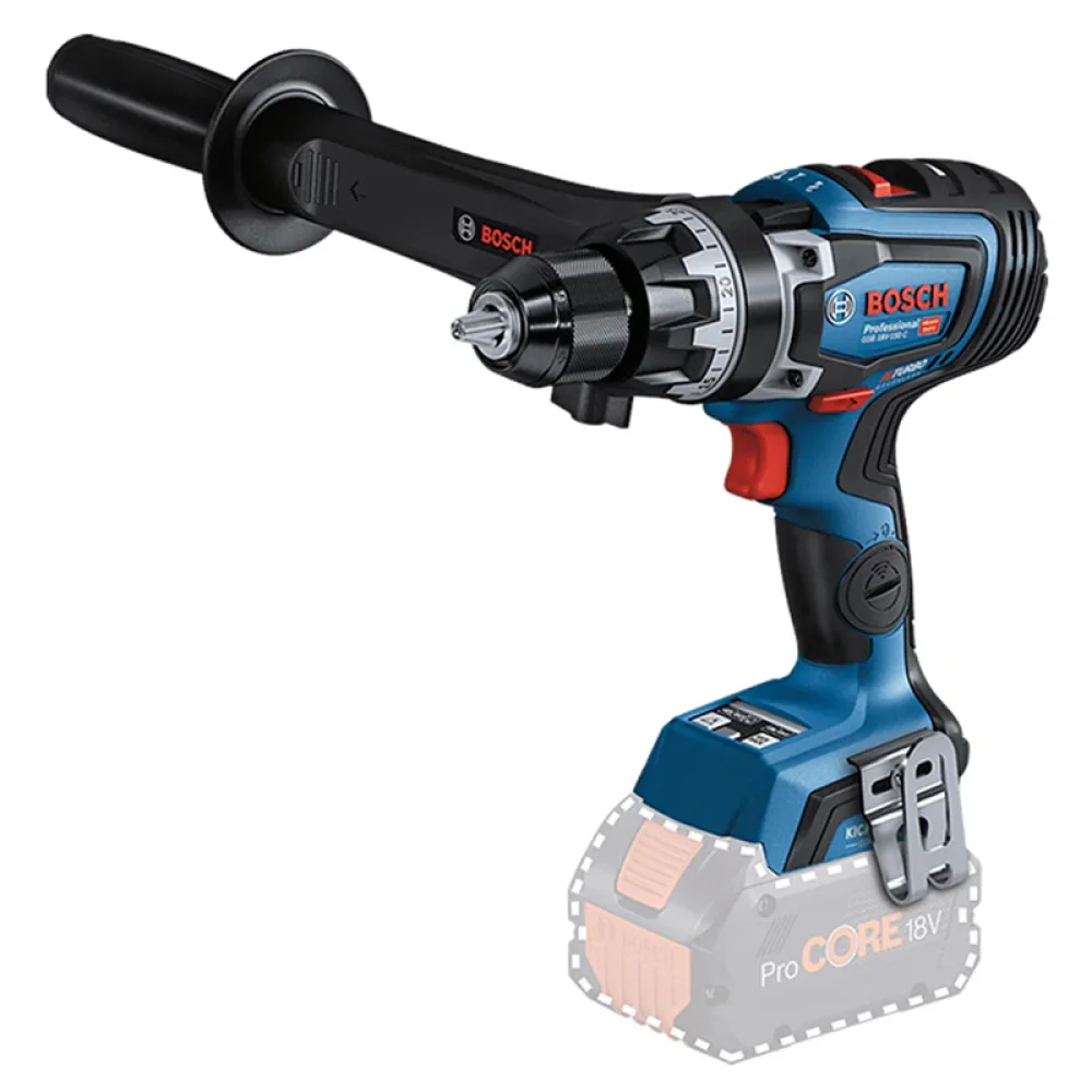 Parafusadeira Furadeira Impacto Bateria 18V Brushless com Maleta Sem Carregador e Bateria 1/2" Bosch GSB18V150C