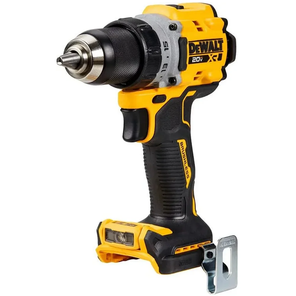 Parafusadeira Furadeira Impacto Bateria 20V Max Brushless com Bolsa Carregador e 1 Bateria 1,7AH 1/2" Bivolt Dewalt DCD796E1-BR