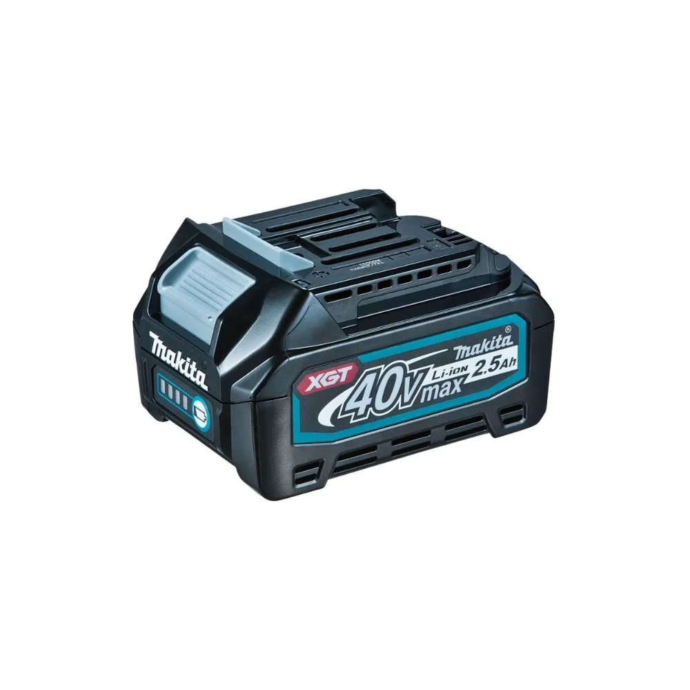 Parafusadeira Furadeira Impacto Bateria 40V Com Maleta Carregador Rapido e 2 Baterias 2,5AH 1/2" Bivolt Makita HP001GD201