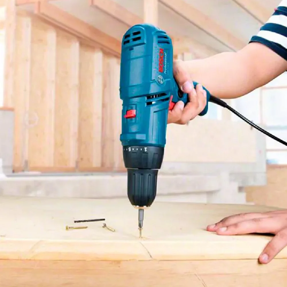 Parafusadeira Furadeira Reversivel Com Bolsa Velocidade Variavel 3/8" 110V 400W Bosch GSR 7-14E