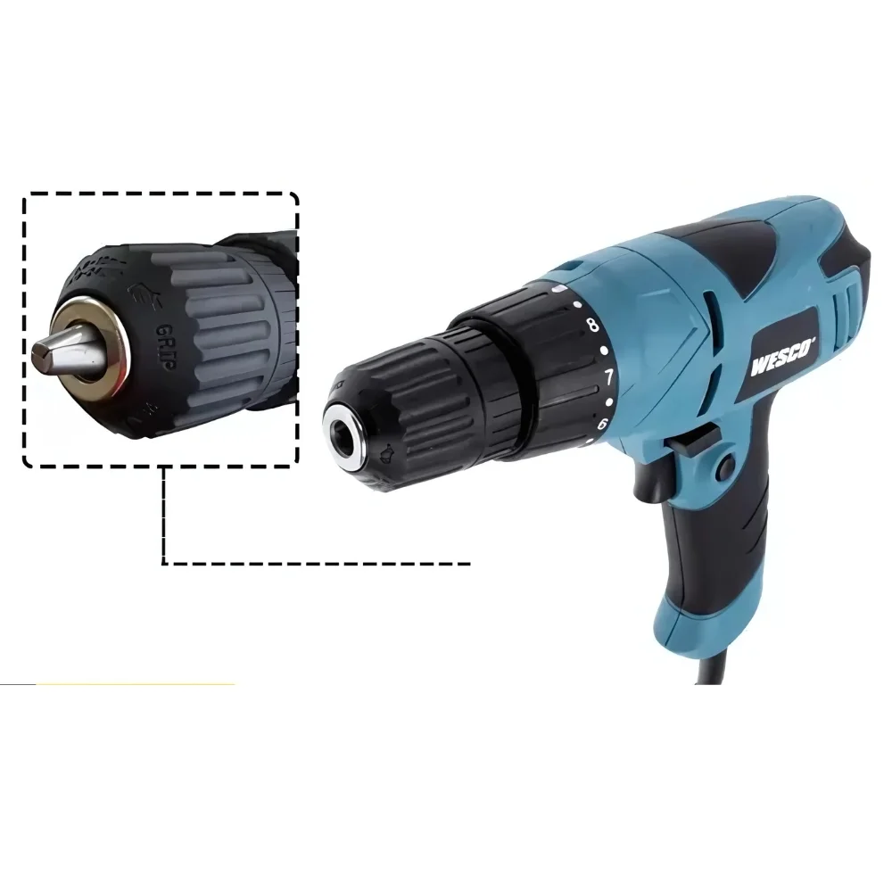 Parafusadeira Furadeira Reversivel Velocidade Variavel 3/8" 110V 300W Wesco WS3231U