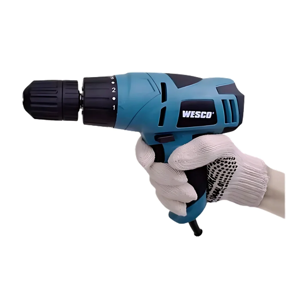 Parafusadeira Furadeira Reversivel Velocidade Variavel 3/8" 110V 300W Wesco WS3231U