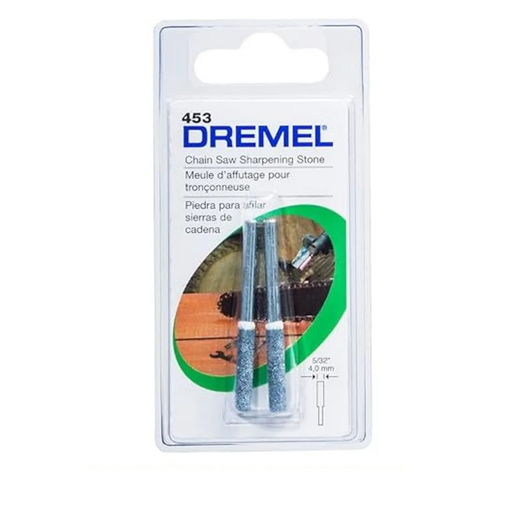 Pedra para Afiar Corrente Motosserra 2pcs USO Em Micro Retifica 5/32" Dremel 453