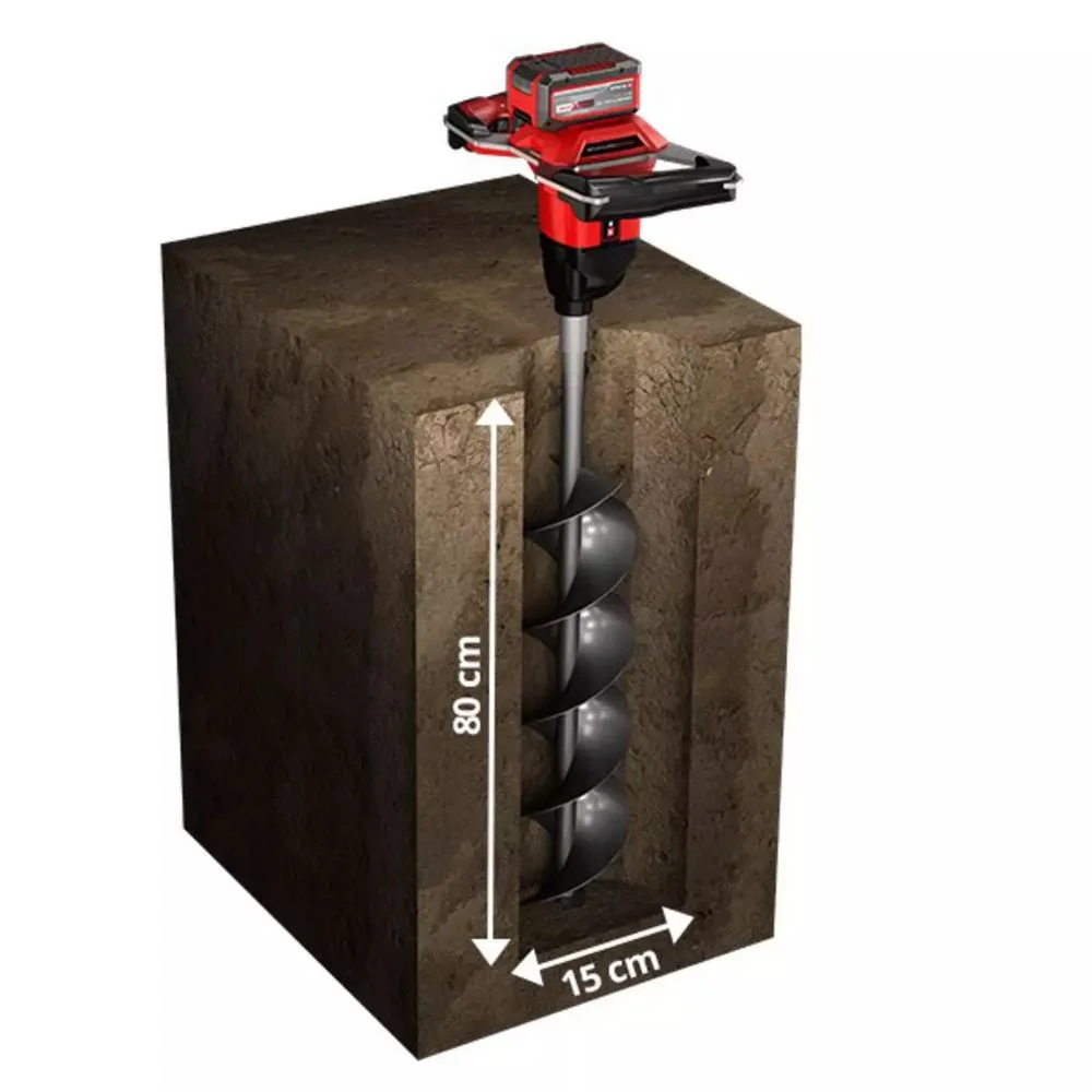 Perfurador de Solo a Bateria 18V Sem Carregador e Bateria Einhell GP-EA 18/150 LI