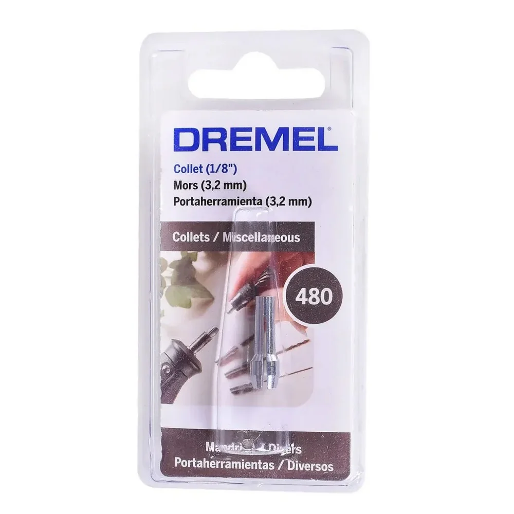 Pinca para Micro Retifica 1/8" Dremel 480