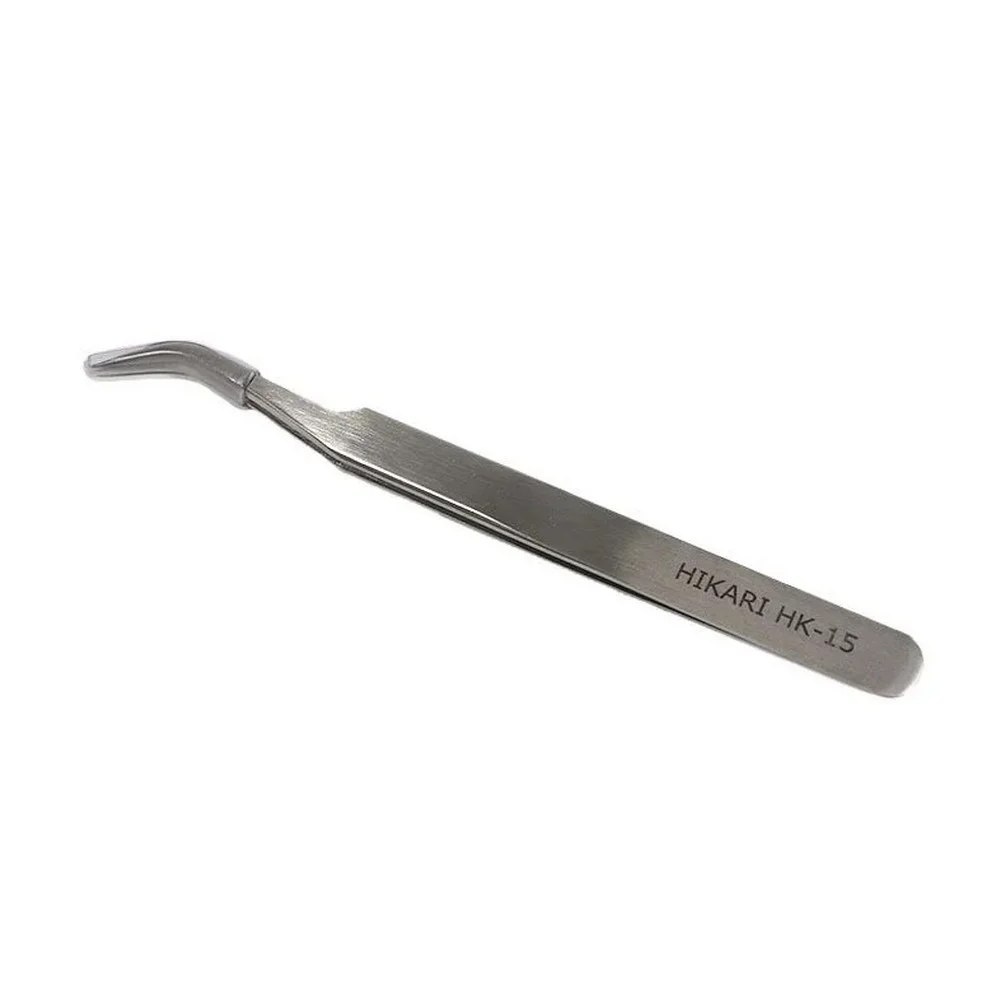 Pinca Ponta Curva INOX 120MM Hikari HK-15