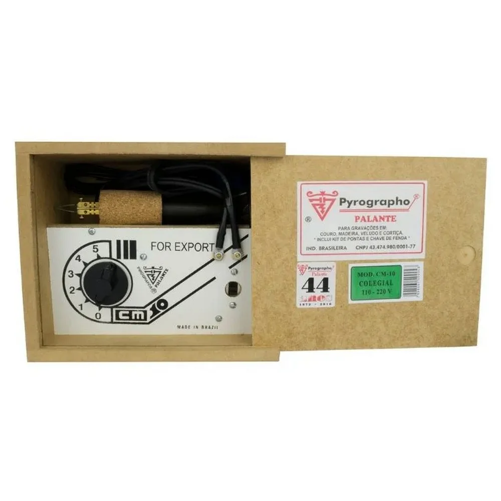 Pirografo Colegial com 5 Temperaturas Bivolt Palante CM-10