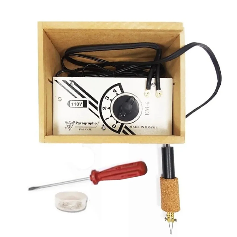 Pirografo Colegial com 5 Temperaturas Bivolt Palante CM-10