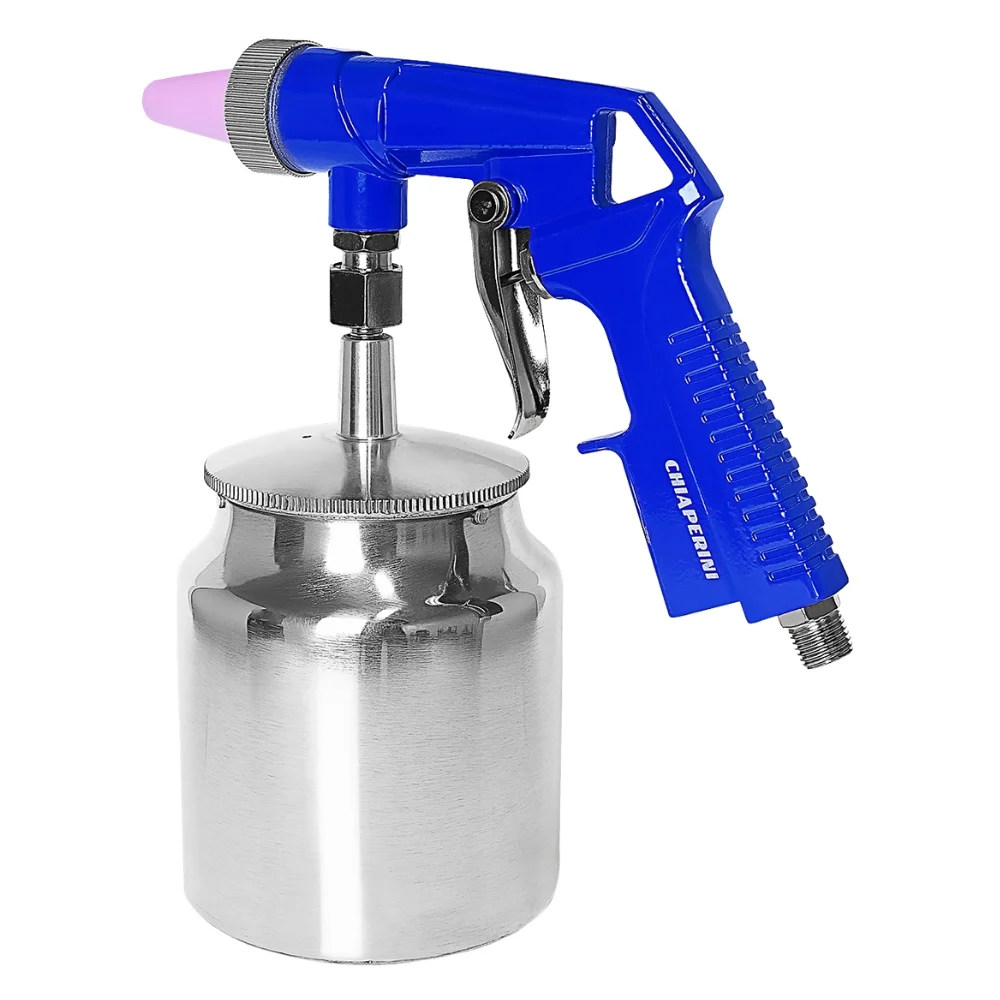 Pistola de Jateamento Caneca de Aluminio 750ML Chiaperini CH JT-750