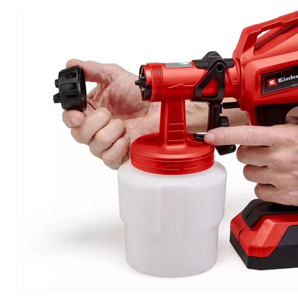 Pistola de Pintura a Bateria 18V Airless Sem Carregador e Bateria Einhell TC-SY 18/60 LI