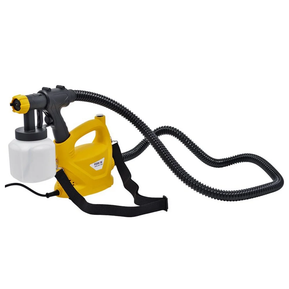 Pistola de Pintura Eletrica Mega Spray Caneca Plastica 800ML 2,5MM 110V 500W Ferrari MST-500W