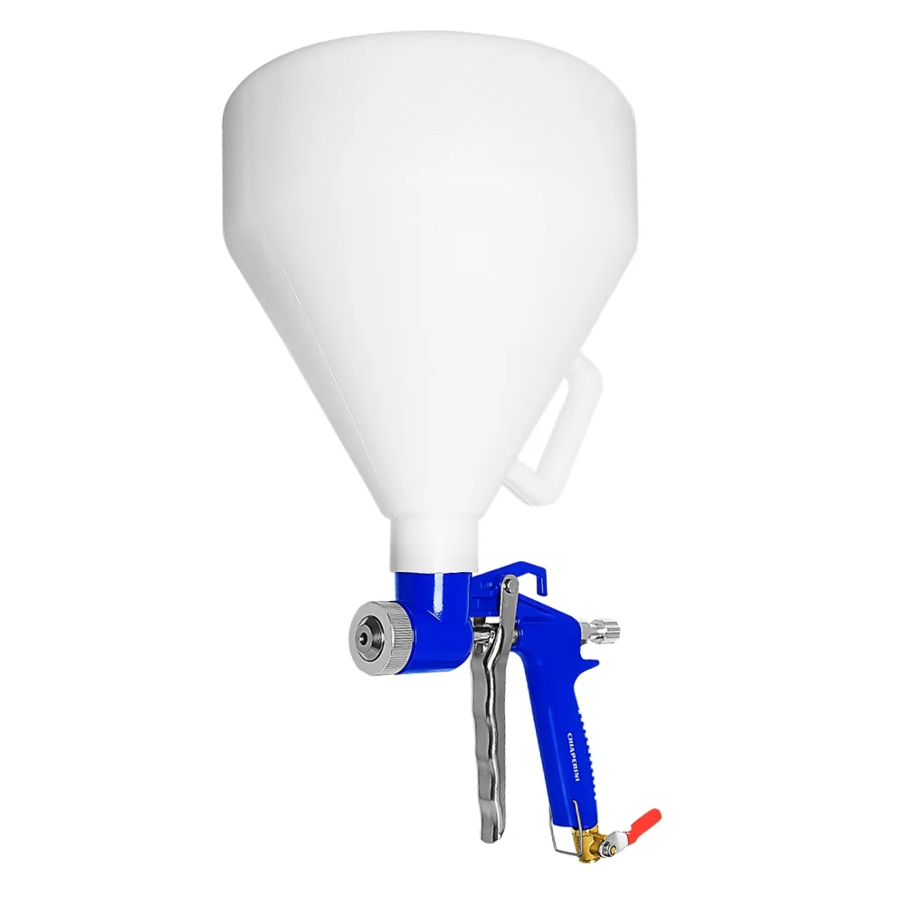 Pistola Projecao Textura e Argamassa Caneca Plastica 6L Chiaperini CH TX-6L
