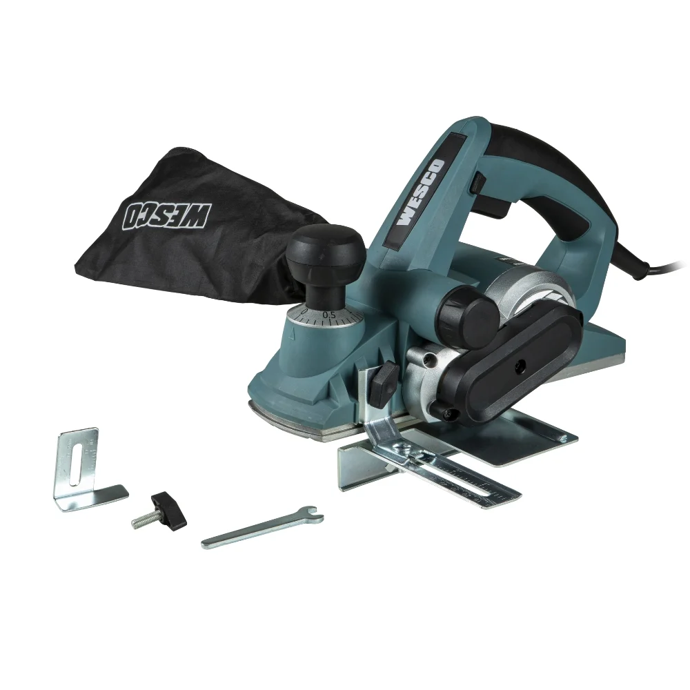 Plaina Eletrica Com Coletor de PO 82MM 110V 900W Wesco WS5343U
