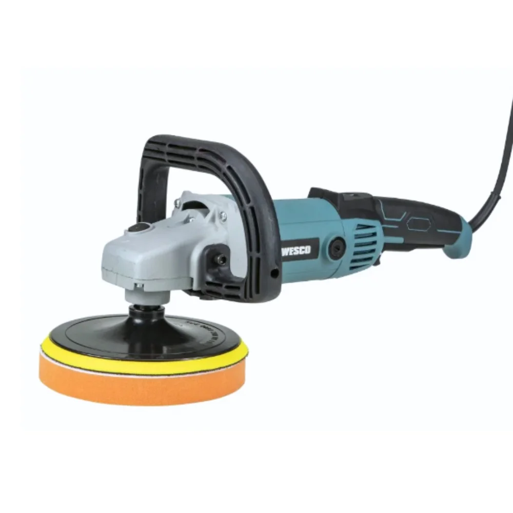 Politriz e Lixadeira Com Boina e Disco de Borracha 7" 220V 1400W Wesco WS4509K