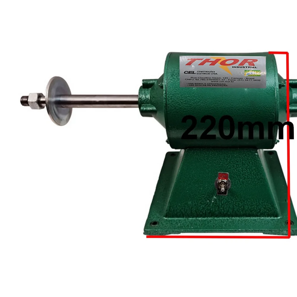 Politriz Industrial de Bancada Thor 1HP-8" Bivolt Cel 26000