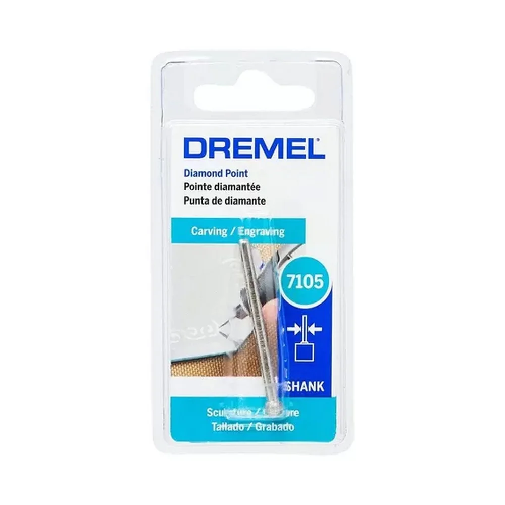 Ponta Diamantada Esferica Para Micro Retifica 11/64" Dremel 7105