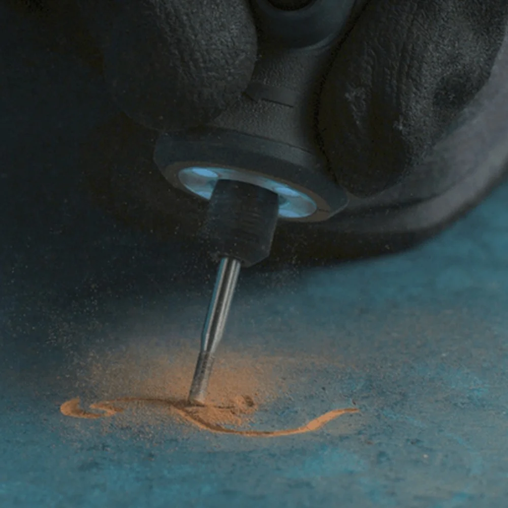 Ponta Diamantada Paralela Para Micro Retifica 3/32" Dremel 7122