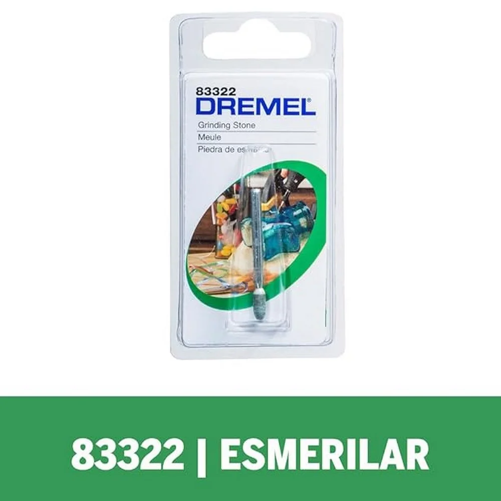 Ponta Montada Carbureto de Silicio Para Micro Retifica 1/8" Dremel 83322