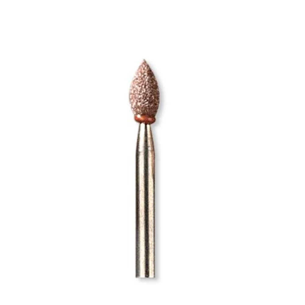 Ponta Montada Conica Oxido de Aluminio Para Micro Retifica 3/16" Dremel 945