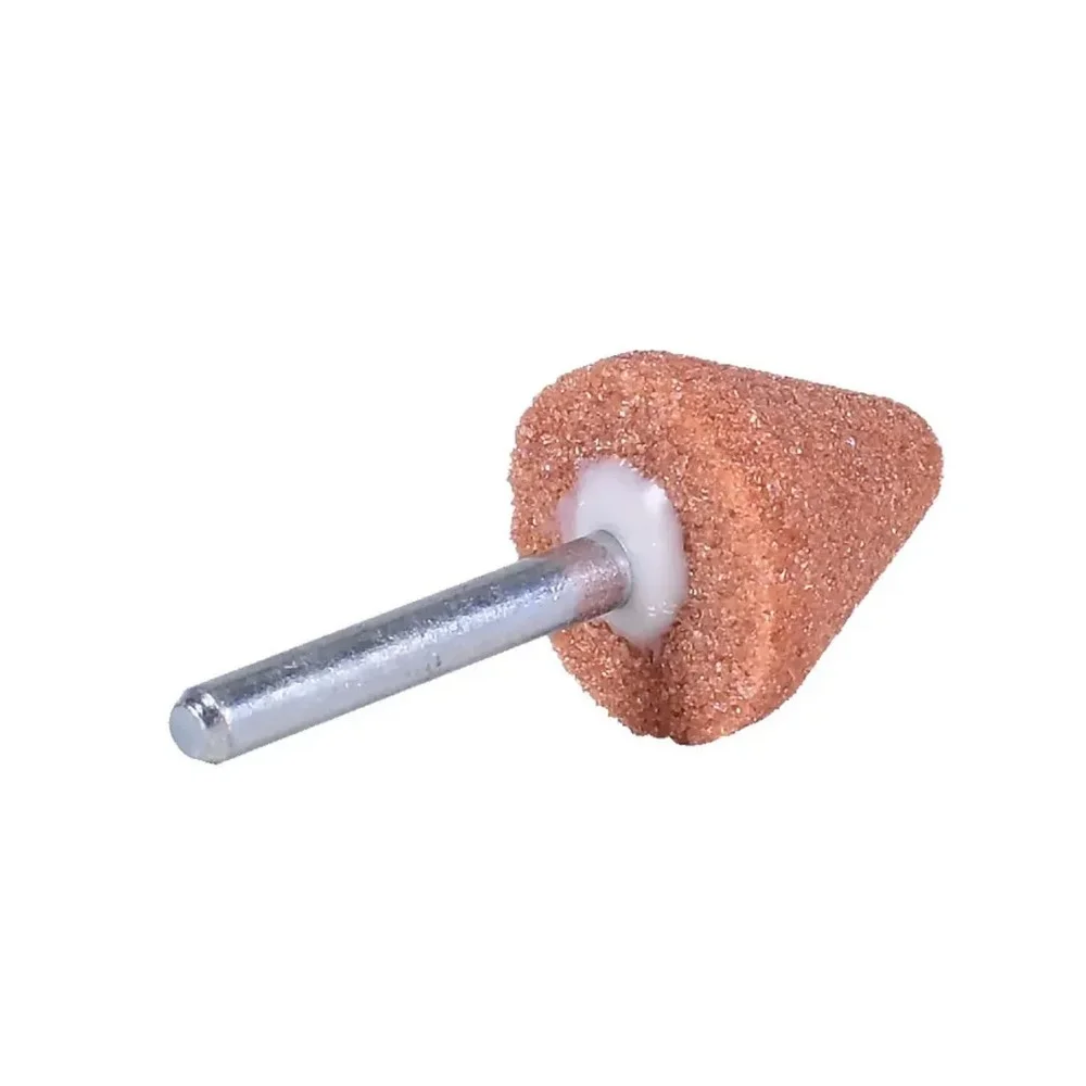 Ponta Montada Conica Oxido de Aluminio Para Micro Retifica 5/8" Dremel 941