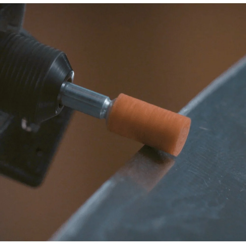 Ponta Montada Paralela Oxido de Aluminio Para Micro Retifica 3/16" Dremel 8153
