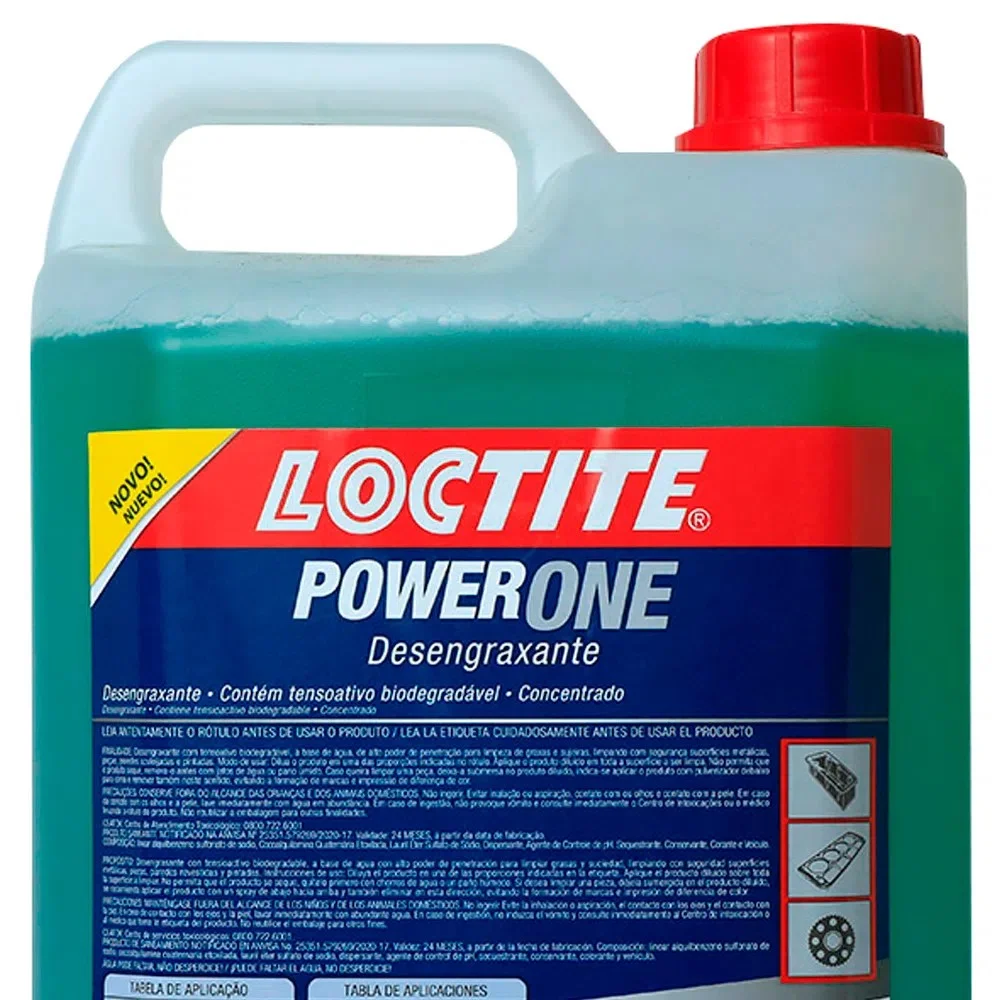 Power One Desengraxante Industrial Biodegradavel 5L Loctite SF 7839