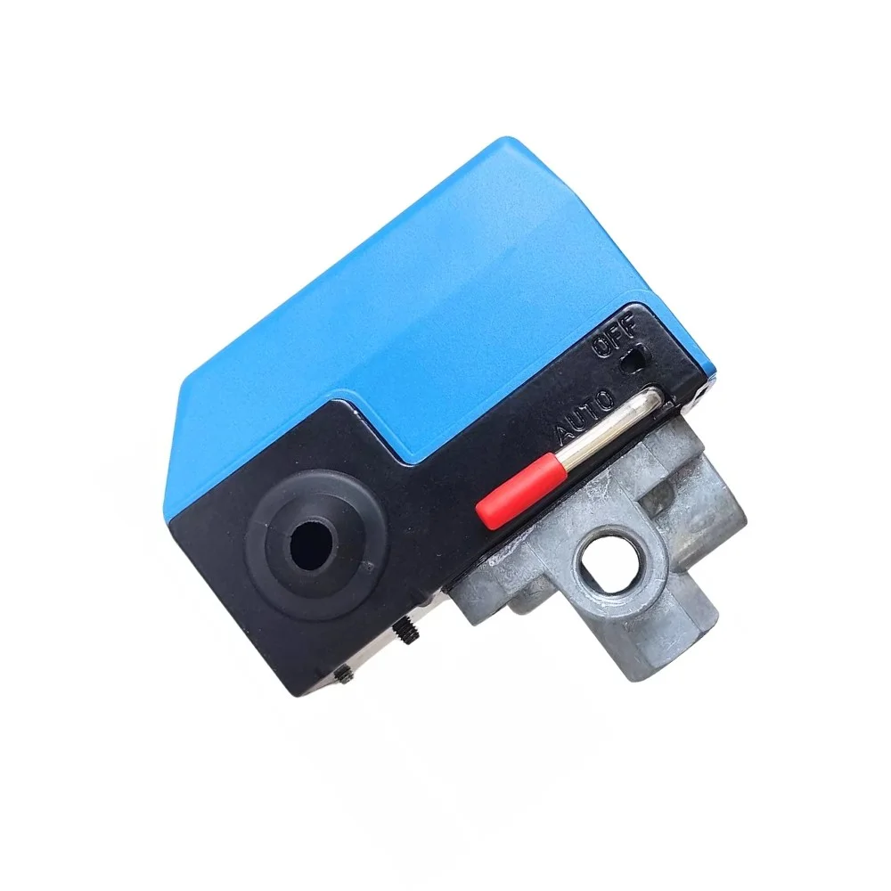Pressostato Alta Pressao 4 Vias Tubo 1/4" com Valvula de Alivio 125/175PSI Margirius CDAQ/1