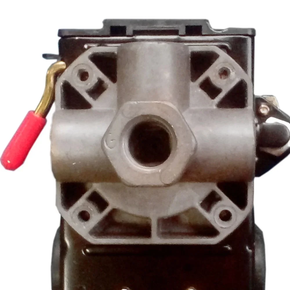 Pressostato Automatico Baixa Pressao 4 Vias com Alavanca 80/120PSI Motomil 36340.9
