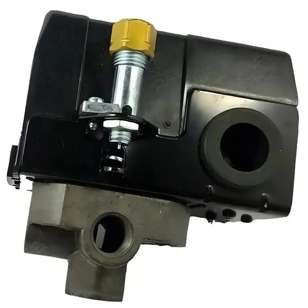 Pressostato Automatico Media Pressao 4 Vias com Alavanca 100/140PSI Motomil 36347.4