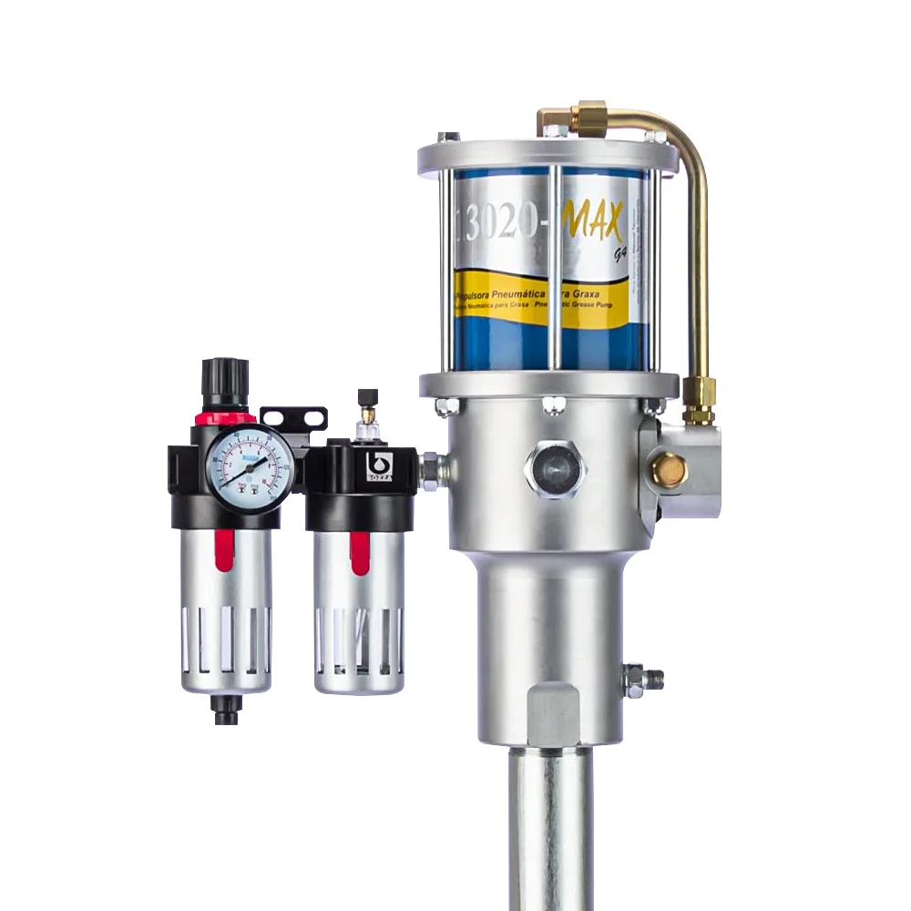 Propulsora Pneumatica para Graxa 200KG Bozza 13020-MAX-G4